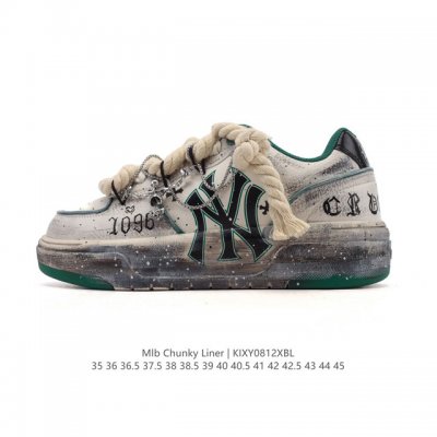 Mlb Chunky Liner Basic, a popular company-grade senior shoe series, features lig