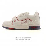 Company-grade Louis Vuitton Trainer Sneaker Low, a fashionable and stylish plat