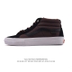 Vans Classic Series Sk8-Mid mid-top canvas patchwork shoes, casual sports vulca