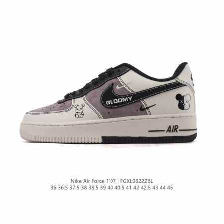 New Af1 Nike Air Force 1 '07 Low Air Force One cushioned, thick-soled, height-e - Click Image to Close