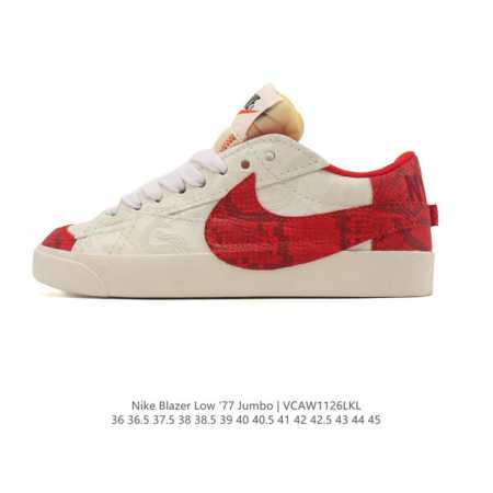 Nike Blazer Low '77 Jumbo Sneakers, grippy shoes, a revolutionary reimagining o - Click Image to Close