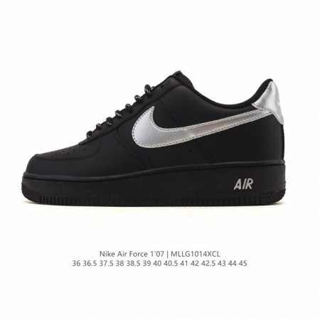 Company-grade Nike Air Force 1 '07 Low sneakers, thick-soled, height-increasing, - Click Image to Close
