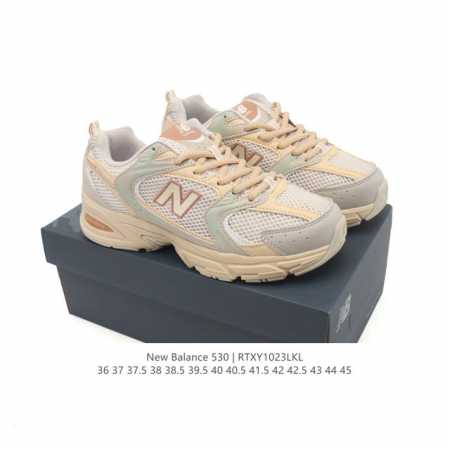Authentic New Balance Nb530 Retro Running Shoes, Thick Sole, Height Increasing, - Click Image to Close