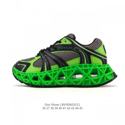 Company Level! The Dior B35 round-toe lace-up low-top lifestyle shoe is crafted