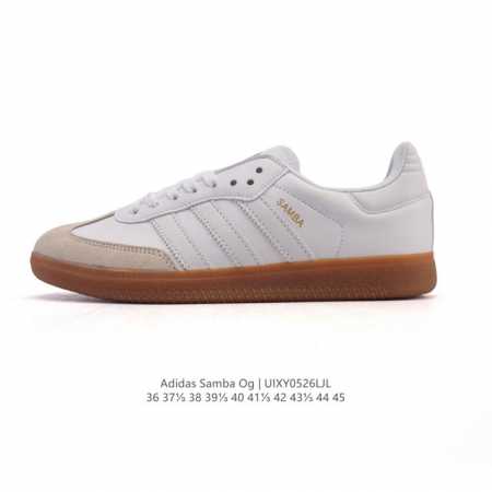 Adidas Originals Samba Og Shoes Classic Sneakers, White Shoes, T-Toe Shoes, Men' - Click Image to Close