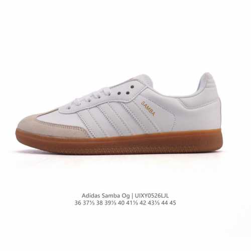 Adidas Originals Samba Og Shoes Classic Sneakers, White Shoes, T-Toe Shoes, Men'