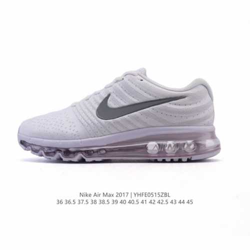 nike Air Max 2017 Men's And Women's Running Shoes Full-Length Air Cushioning