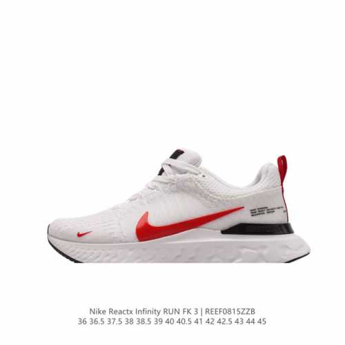 Nike React Infinity Run Fk 3 Prm Nike React Flyknit Flyknit Dz3025-001 36-45 Re