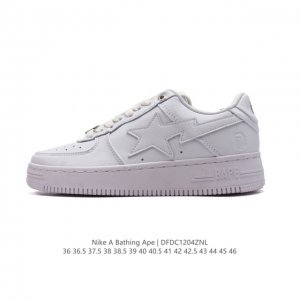 A Bathing Ape air Sole a Bathing Ape bape X Nike Air Force 1 Sta Low Camo 36-46