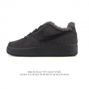 Autumn/Winter New Style Fleece-Lined Thick Nike Air Force 1 '07 Low. Air Force