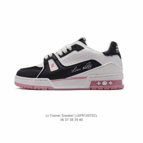Louis Vuitton Lv 3D logo lv louis Vuitton Trainer Sneaker Low 36-40 Lkfr 7Zcl