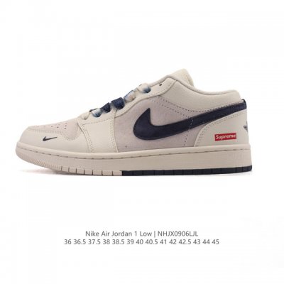 Special Offer: Nike Air Jordan 1 Low Aj1, a retro, casual basketball shoe. This
