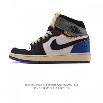 Nike Air Jordan 1 Mid basketball shoes for men and women, stylish and lightweig
