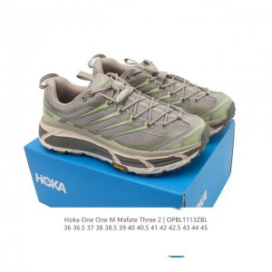 Company-grade Hoka One One Mafate Three 2 men's and women's running shoes, new