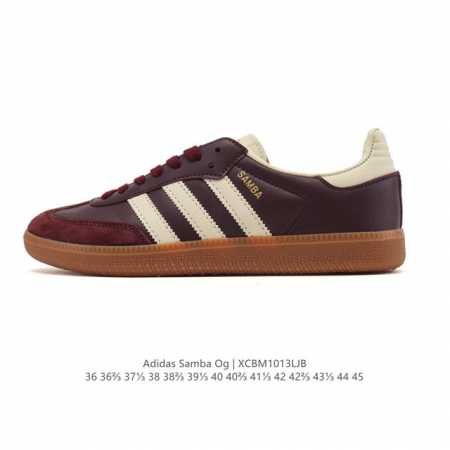 Adidas Originals Samba Og Shoes, classic white sneakers with floral embroidery, - Click Image to Close