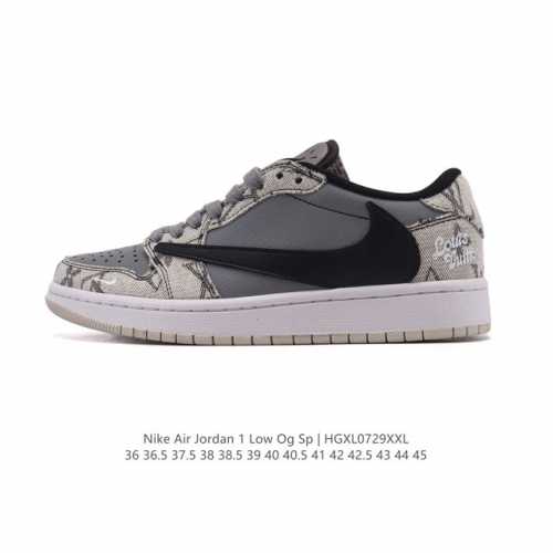 Company-grade authentic Nike Air Jordan 1 Low Og Sp Military Blue Aj1 Air Jordan