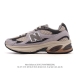 2010 New Balance UK-made distressed solid-color suede sneakers with thick soles
