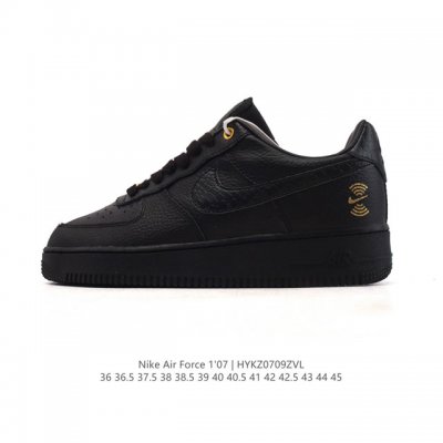 Company-level Af1 Nike Air Force 1 '07 Low Air Force One white shoes with thick