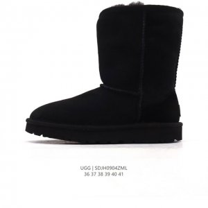 Corporate-grade Ugg high-top snow boots, stylish and comfortable for women, fea