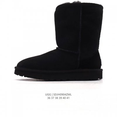 Corporate-grade Ugg high-top snow boots, stylish and comfortable for women, fea