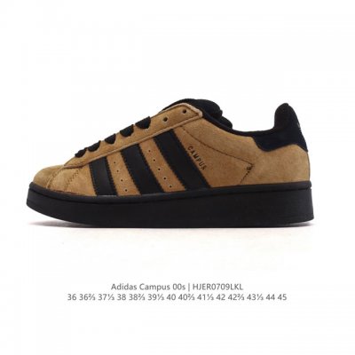 Adidas. Clover Campus 00S suede bread shoes retro casual sneakers. Millennium ba