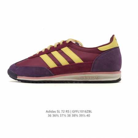 Company Grade Adidas SL 72 Shoes Classic Retro Thin-Soled Sneakers T-Toe Shoes O - Click Image to Close