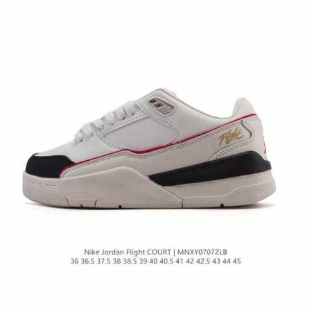 Nike Jordan Flight Court Fashion Casual Non-slip Wear-resistant Low-top Sports S - Click Image to Close