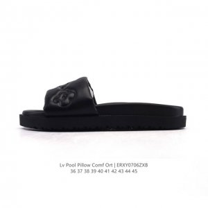 Corporate Louis Vuitton Pool Pillow Comfortable Casual Fashion Beach Shoes Casu