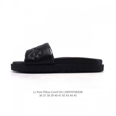 Corporate Louis Vuitton Pool Pillow Comfortable Casual Fashion Beach Shoes Casu