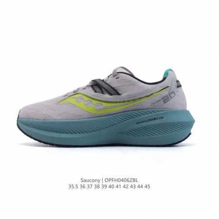 Saucony Triumph 20 N 20 20 20 Pwrrun+ Pwrrun+ Formfit Xt-900 35.5 45 S20881-215 - Click Image to Close