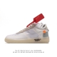 OFF-WHITE x Nike Air Force 1 OW AIR AO4606-100 36 36.5 37.5 38 38.5 39 40 40.5