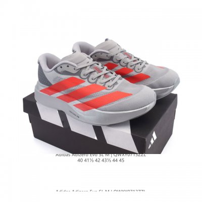 Adidas Adizero Evo Sl Low-Top Running Shoes: Comfortable, Non-Slip, and Durable.