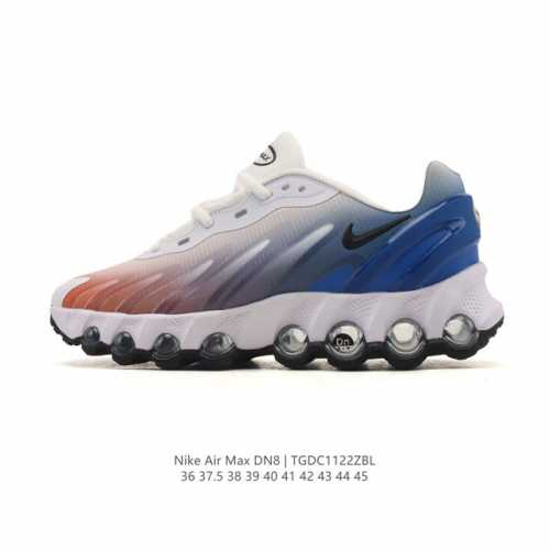 Nike Air Max DN8 Full-Length Air Cushion Running Shoes Fq7860-005. The shoe fea