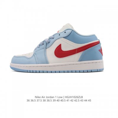 Nike Air Jordan 1 Low AJ1, a low-top retro-style casual basketball shoe. Inspire