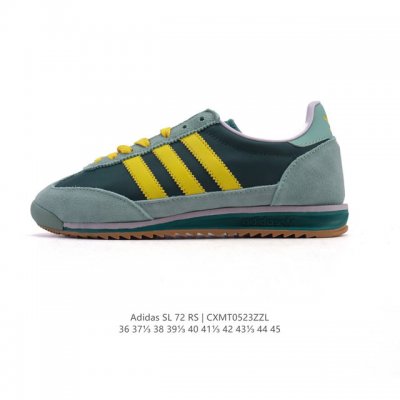 Adidas Sl 72 Shoes Classic Retro Thin-Soled Sneakers T-Toe Shoes Trefoil Retro C
