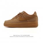 Nike Air Force 1 '07 Low Air Force One white cushioned sneakers, a versatile, l