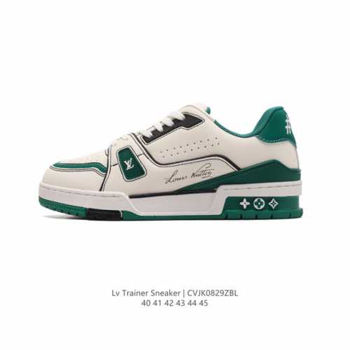 Louis Vuitton Lv 3D logo lv louis Vuitton Trainer Sneaker Low 40-45 Cvjk0829Zbl