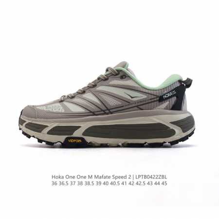 Hoka One One Mafate Speed 2 Low Tpu Eva 36-45 Lptb0422Zbl - Click Image to Close