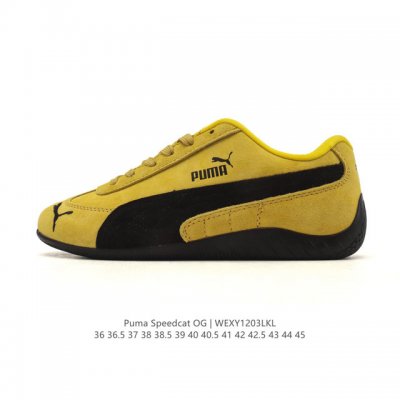 Puma Speedcat Og is a low-top, retro-inspired, versatile casual racing shoe from