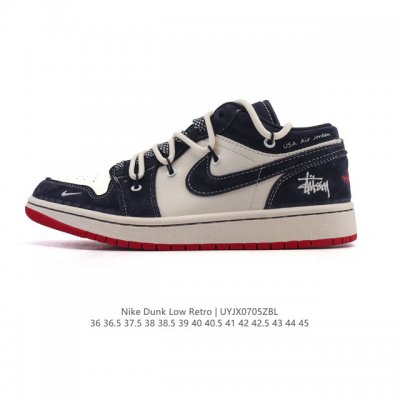 Genuine Nike Jordan Air Jordan 1 Low Aj1 Joe 1 Jordan 1st generation Aj1 low-to