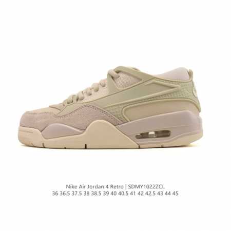 Company Grade Nike Air Jordan 4 Retro Og Michael Jordan AJ4 Low-Top Retro Casual - Click Image to Close