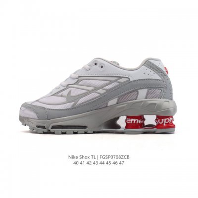 Nike Shox Tl Men's Sneakers Thick-soled Heightening Daddy Shoes Take Mechanical
