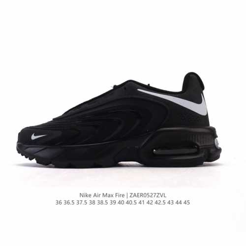 New Nike 2025 New Air Max Fire Casual Shoes, Versatile Air Cushion, Thick Sole,