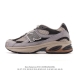Corporate-grade New Balance 2010 UK-made distressed solid-color suede sneakers