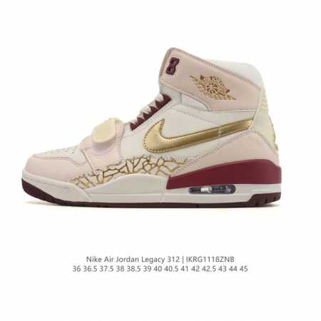 Company-grade Nike Air Jordan Legacy 312 High-top Sneakers. The Air Jordan 312 i - Click Image to Close