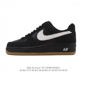 Nike Air Force 1 '07 Low, a versatile, platform, low-top, casual athletic shoe w