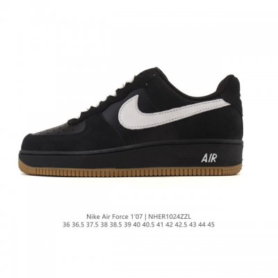 Nike Air Force 1 '07 Low, a versatile, platform, low-top, casual athletic shoe w