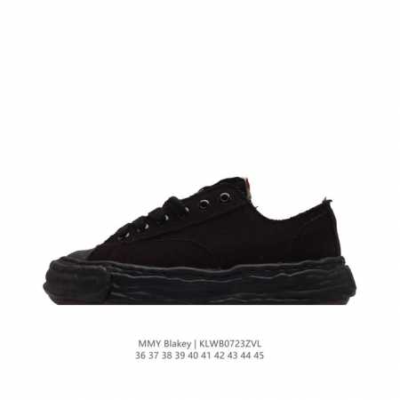 Mmy Blakey mmy Maison Mihara Yasuhiro Original Sole Canvas Low mmy blakey Mmy B - Click Image to Close