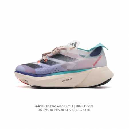 Adidas adidas Adizero Adios Pro 3 40 adidas lightstrike Ie6237 36-45 Tbjz1116Zbl - Click Image to Close