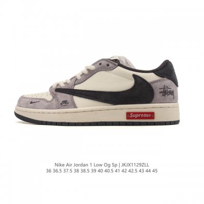 Authentic Nike Air Jordan 1 Low Og Sp Military Blue AJ1 (Reverse Swoosh) 2025 N